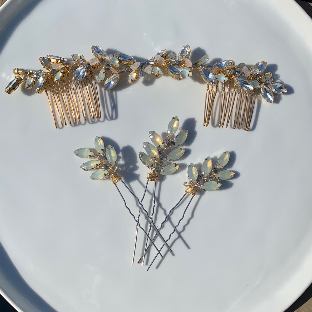 BHLDN Anthropology Wedding Hair Accessories